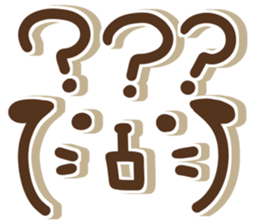 Simple dog 1 sticker #15611693