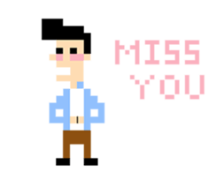 Howard the player (8bit) sticker #15612086