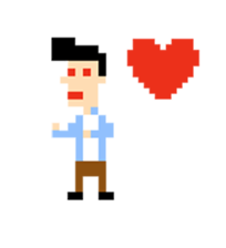 Howard the player (8bit) sticker #15612089