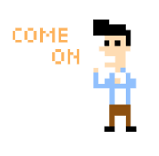 Howard the player (8bit) sticker #15612092