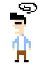 Howard the player (8bit) sticker #15612095