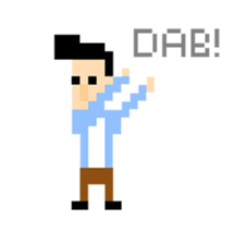 Howard the player (8bit) sticker #15612103