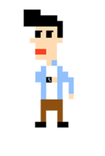 Howard the player (8bit) sticker #15612104