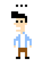 Howard the player (8bit) sticker #15612107
