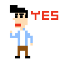Howard the player (8bit) sticker #15612109