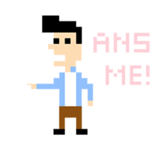 Howard the player (8bit) sticker #15612112