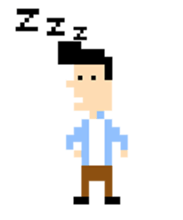 Howard the player (8bit) sticker #15612119