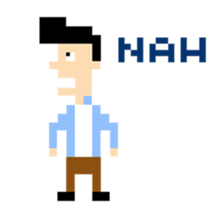 Howard the player (8bit) sticker #15612121