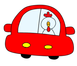 Overweight bird sticker #15612169