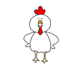 Overweight bird sticker #15612191