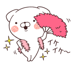 Daily Lives of cute white dog part3! sticker #15612391