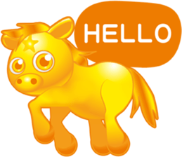 Star Horse (English) sticker #15612474