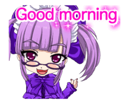 Lovely Gothic Dress Girl..... sticker #15612822