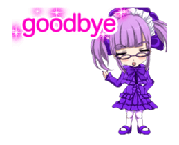 Lovely Gothic Dress Girl..... sticker #15612823