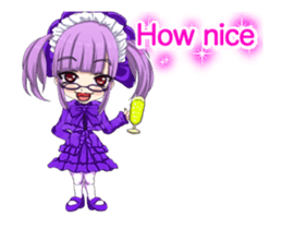 Lovely Gothic Dress Girl..... sticker #15612826