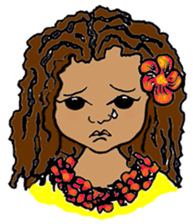 Hawaiian Hula Girl Leinani sticker #15612909