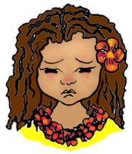 Hawaiian Hula Girl Leinani sticker #15612914