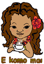 Hawaiian Hula Girl Leinani sticker #15612925