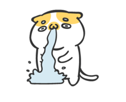 Happy meow meow (different color ) sticker #15613647