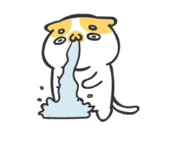 Happy meow meow (different color ) sticker #15613647