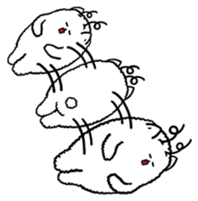 Candy Foo dog sticker #15613822