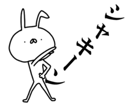 And I was sending a rabbit again today sticker #15614019