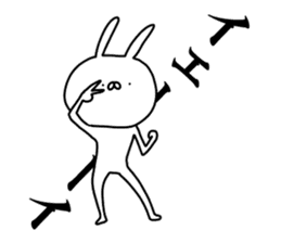 And I was sending a rabbit again today sticker #15614020