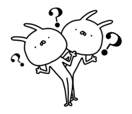 And I was sending a rabbit again today sticker #15614021