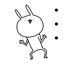 And I was sending a rabbit again today sticker #15614022