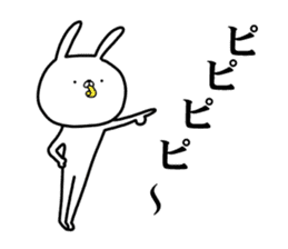 And I was sending a rabbit again today sticker #15614025