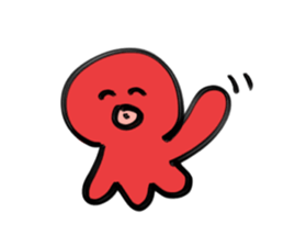 Sticker of the octopus sticker #15614066