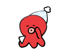 Sticker of the octopus sticker #15614070