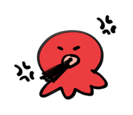 Sticker of the octopus sticker #15614072