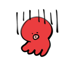 Sticker of the octopus sticker #15614073