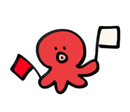 Sticker of the octopus sticker #15614076