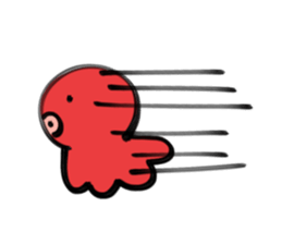 Sticker of the octopus sticker #15614078