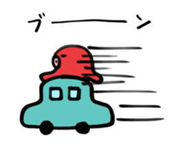 Sticker of the octopus sticker #15614079