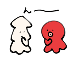Sticker of the octopus sticker #15614083