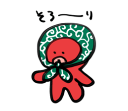 Sticker of the octopus sticker #15614084