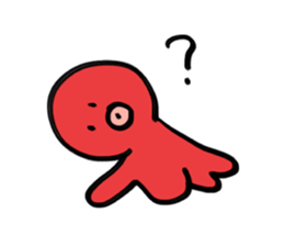 Sticker of the octopus sticker #15614092