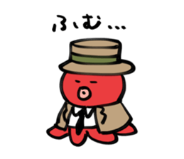 Sticker of the octopus sticker #15614104