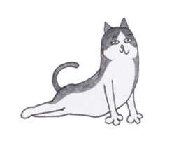 kotaro of a cat and a friend sticker #15614832