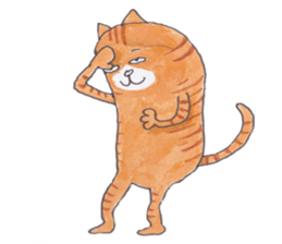 kotaro of a cat and a friend sticker #15614837