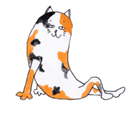 kotaro of a cat and a friend sticker #15614840