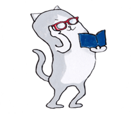 kotaro of a cat and a friend sticker #15614843