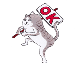 kotaro of a cat and a friend sticker #15614845