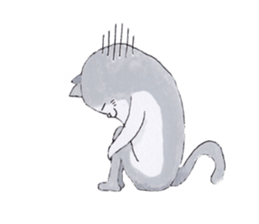 kotaro of a cat and a friend sticker #15614848