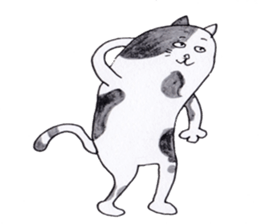 kotaro of a cat and a friend sticker #15614851