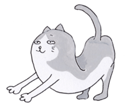kotaro of a cat and a friend sticker #15614852