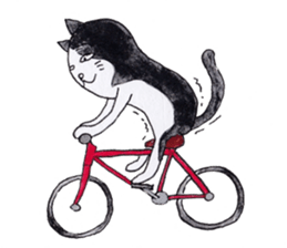 kotaro of a cat and a friend sticker #15614854